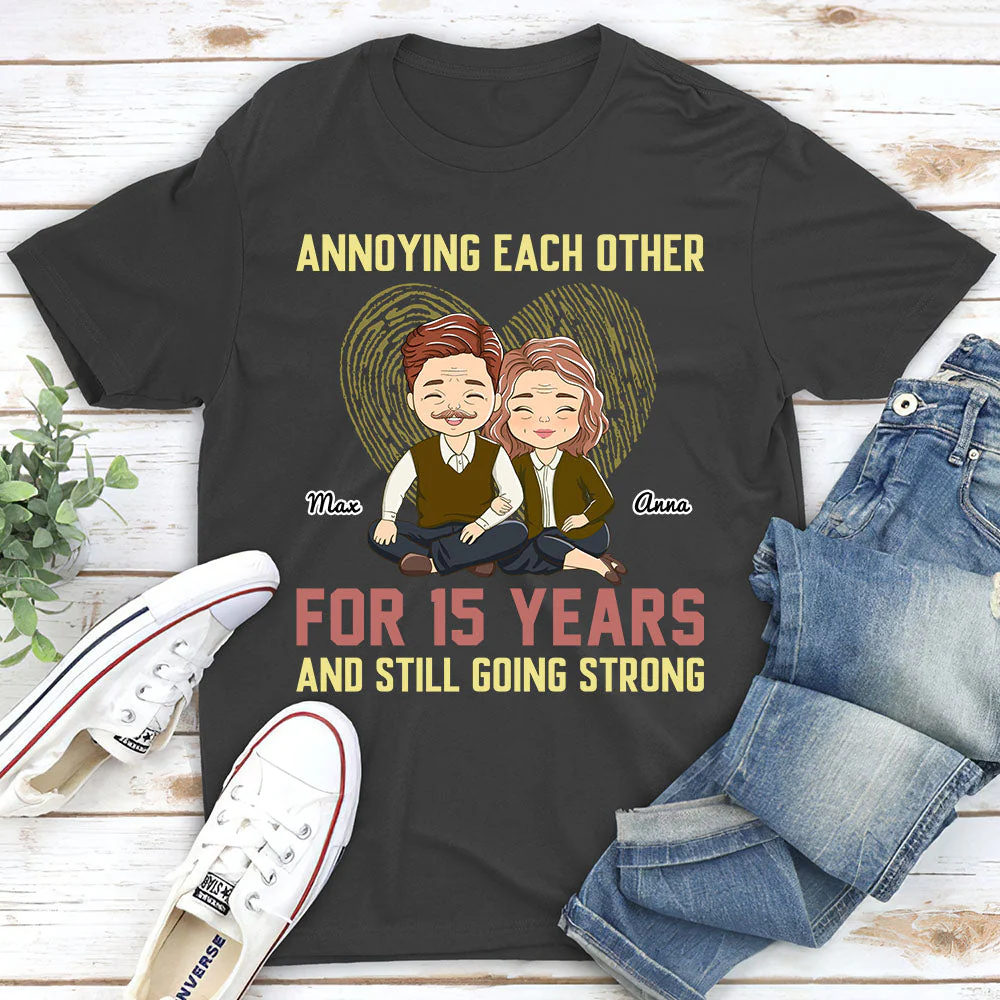 Annoying Each Other - Personalized Custom Classic T-shirt - Image 2