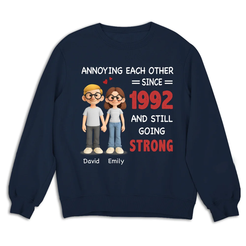 Annoying Each Other, Still Going Strong - Personalized Custom Shirt - Image 15