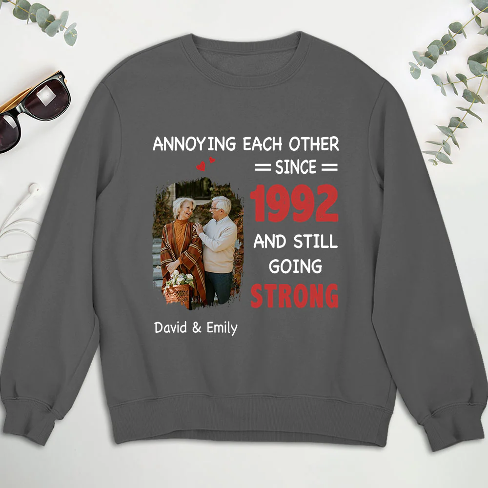 Annoying Each Other, Still Going Strong Photo - Personalized Custom Shirt - Image 4