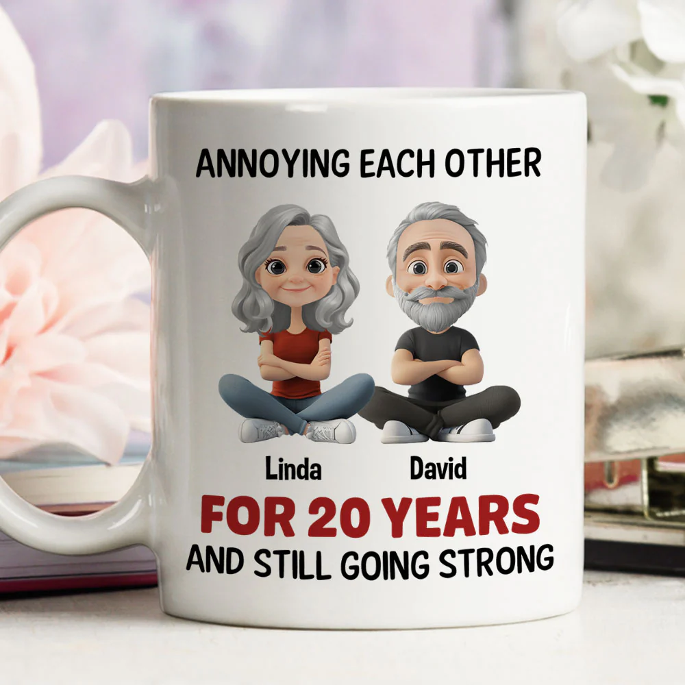 Annoying For Years Couple - Personalized Custom Coffee Mug - Image 3