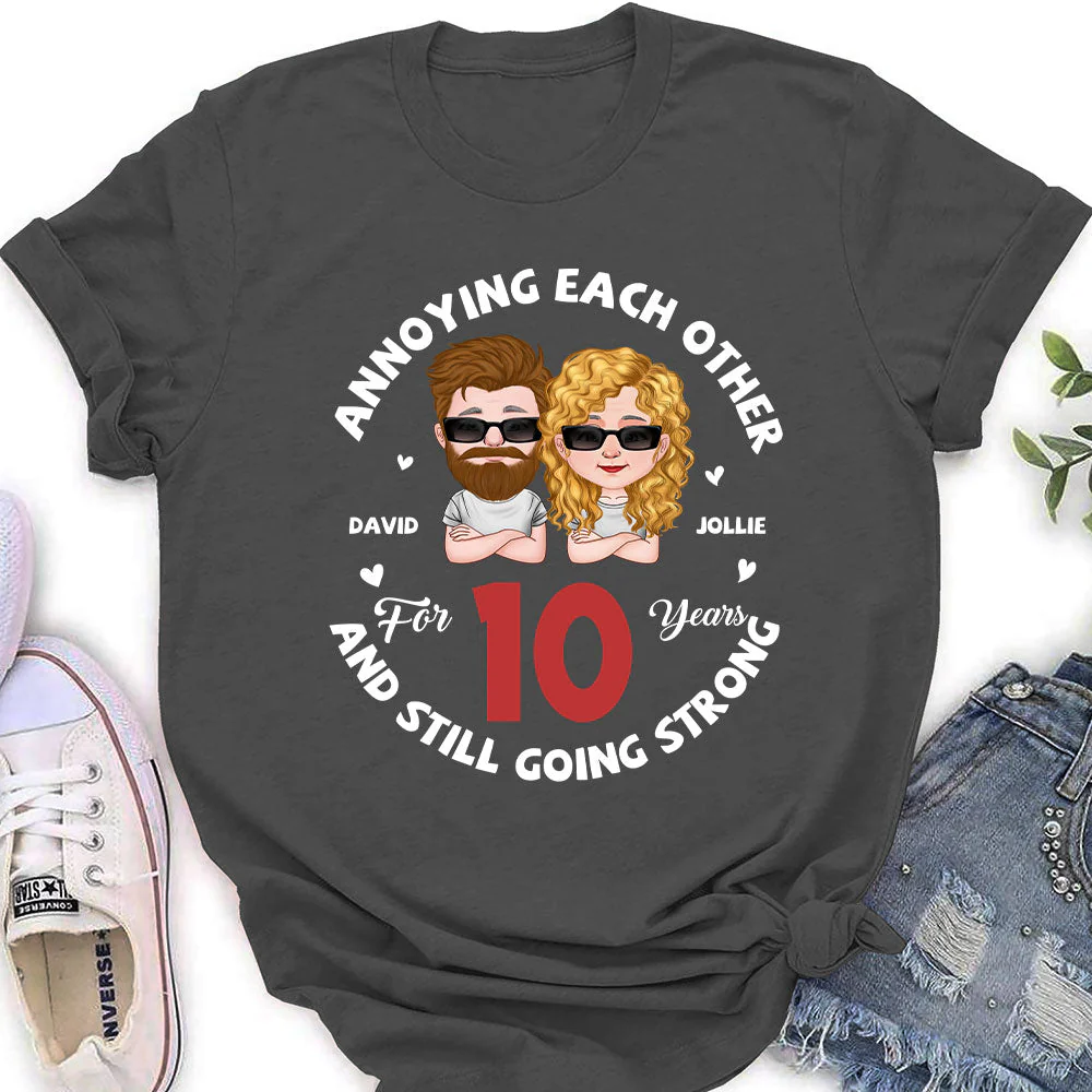 Annoying For Years - Personalized Custom Women's T-shirt - Image 4