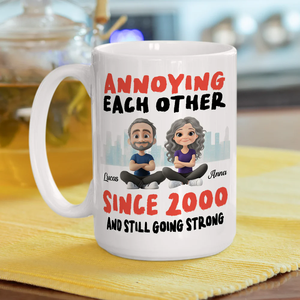 Annoying - Personalized Custom Coffee Mug - Image 5