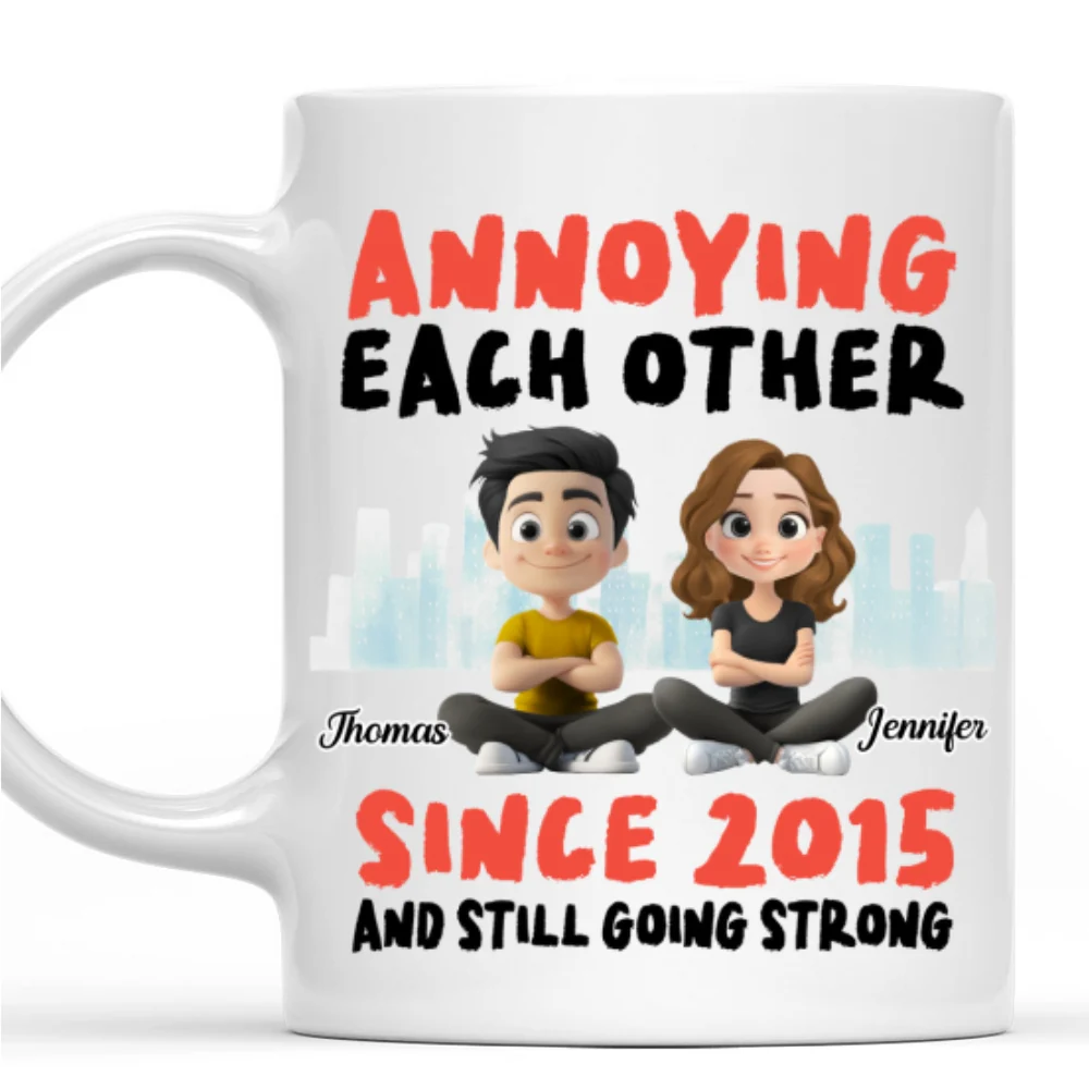 Annoying - Personalized Custom Coffee Mug - Image 8