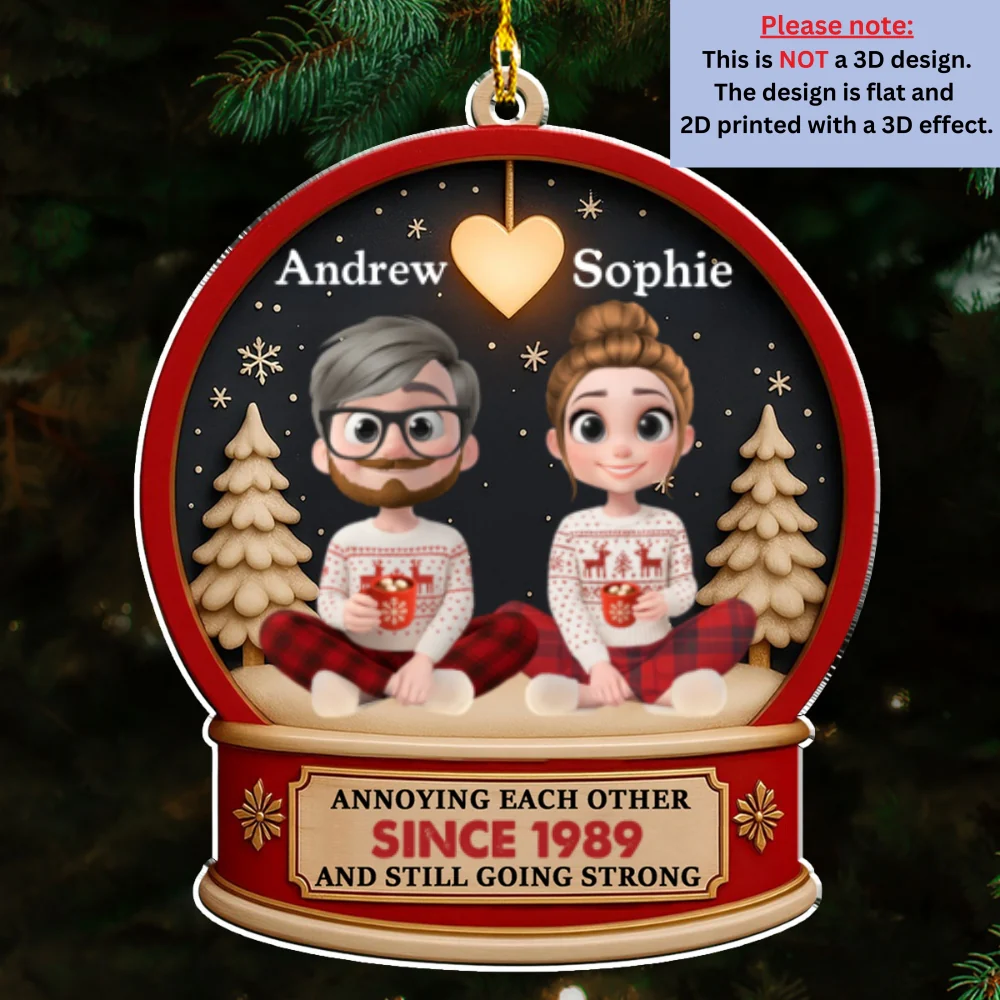Annoying You - Personalized Custom Acrylic Ornament - Image 7