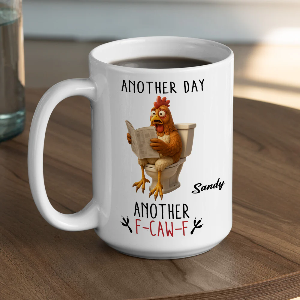 Another Day - Personalized Custom Coffee Mug - Image 5