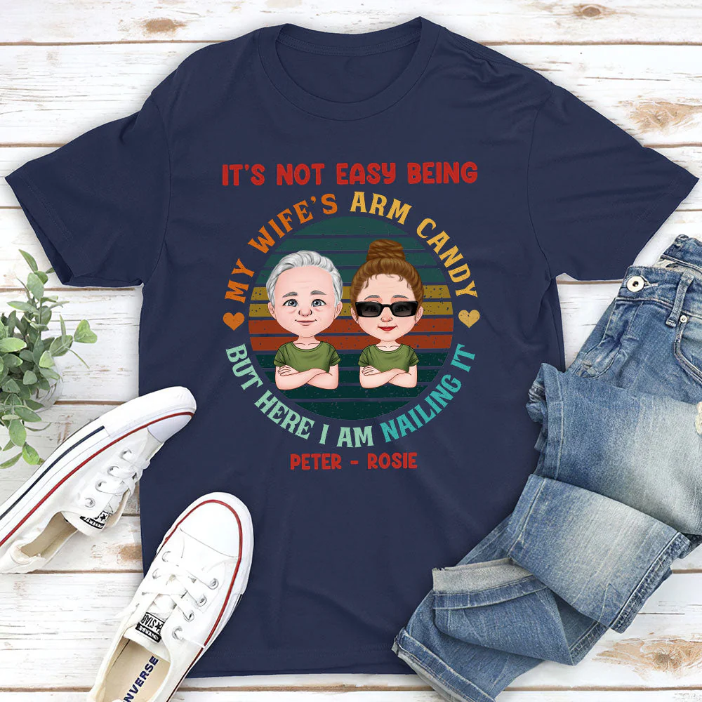 Arm Candy - Personalized Custom Classic T-shirt - Image 2