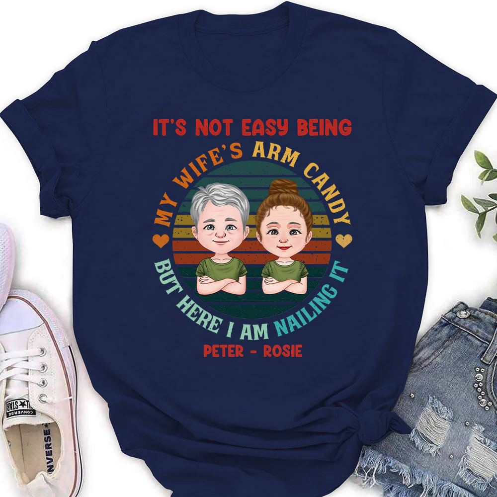 Arm Candy - Personalized Custom Women's T-shirt - Image 2