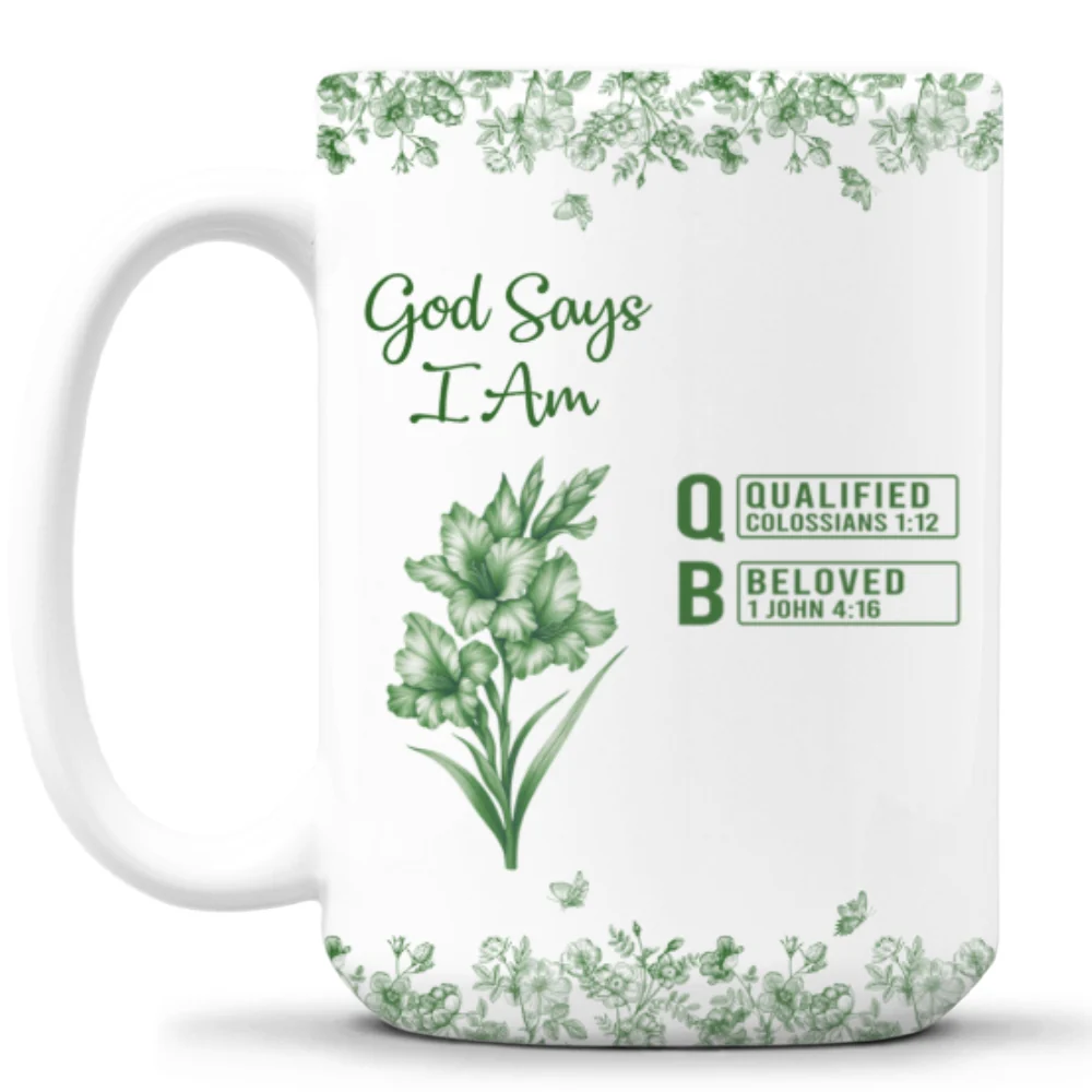 As God Says - Personalized Custom Coffee Mug - Image 8