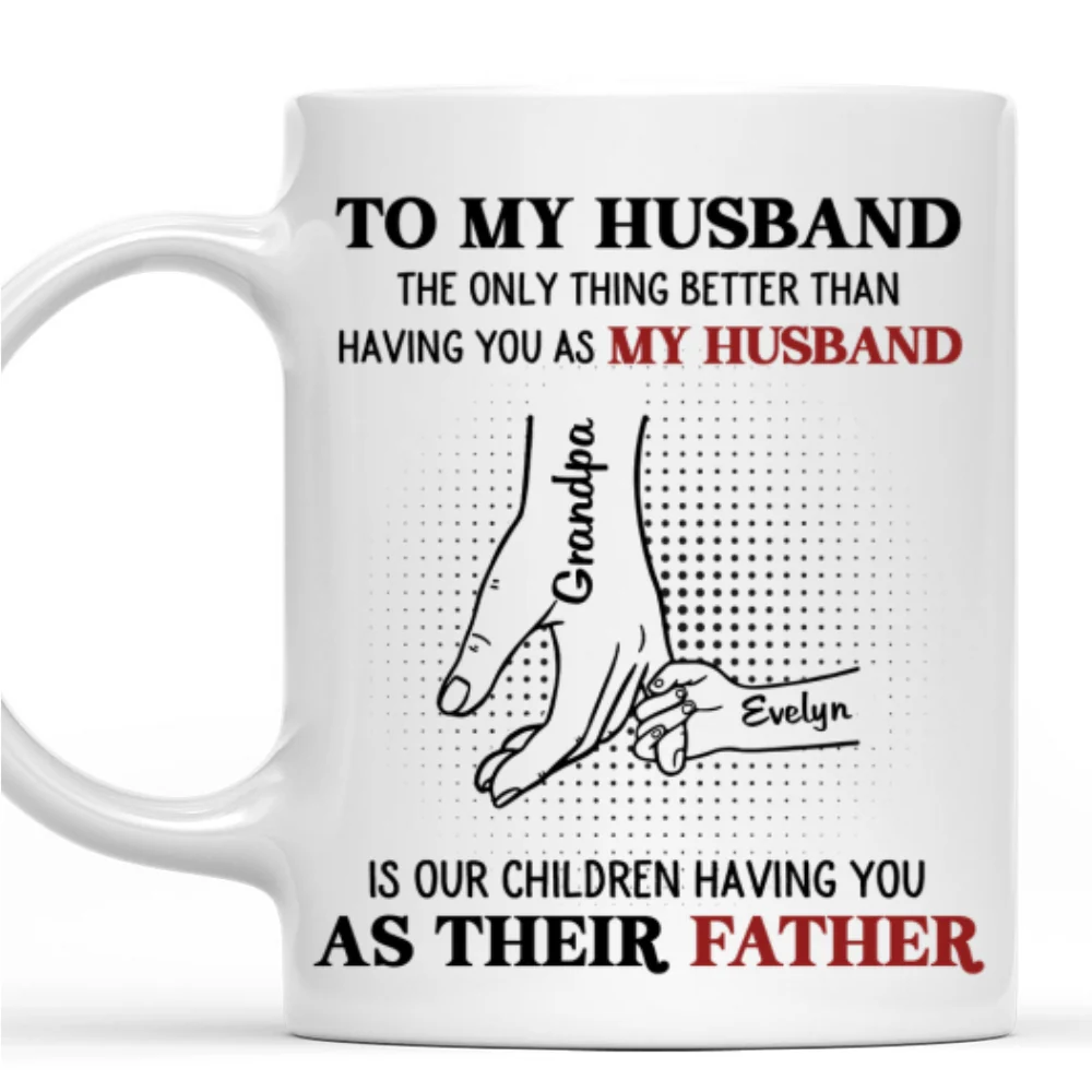 As Their Dad - Personalized Custom Coffee Mug - Image 7