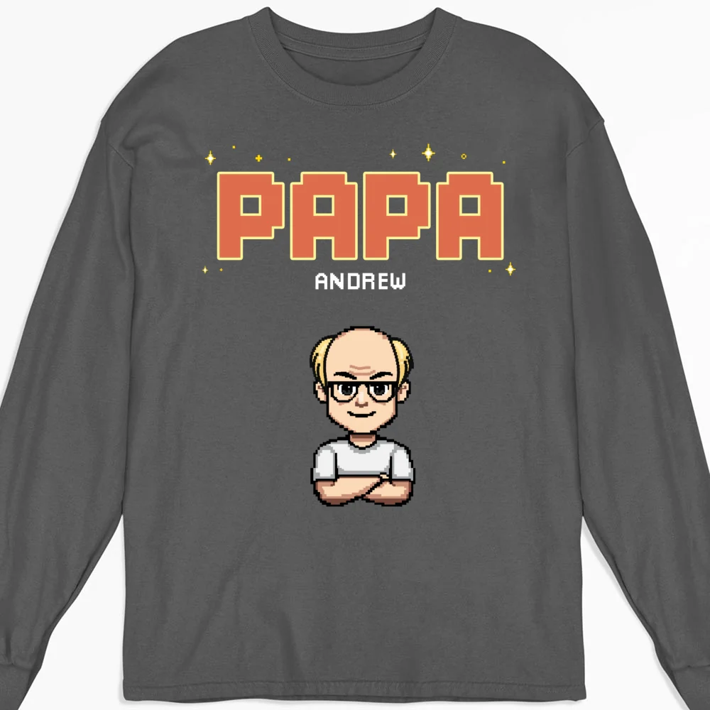 Awesome Papa - Personalized Custom Shirt - Image 11