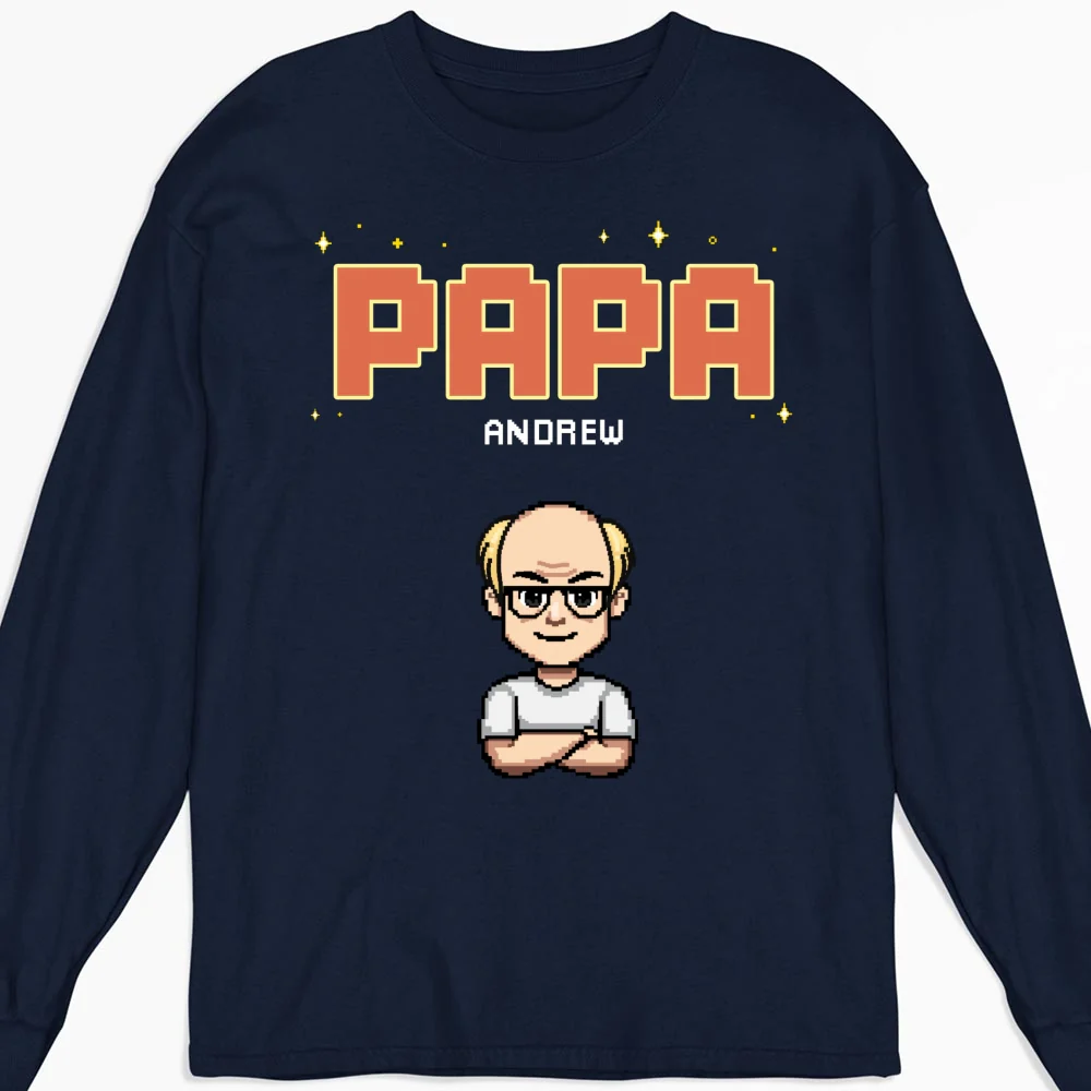 Awesome Papa - Personalized Custom Shirt - Image 12