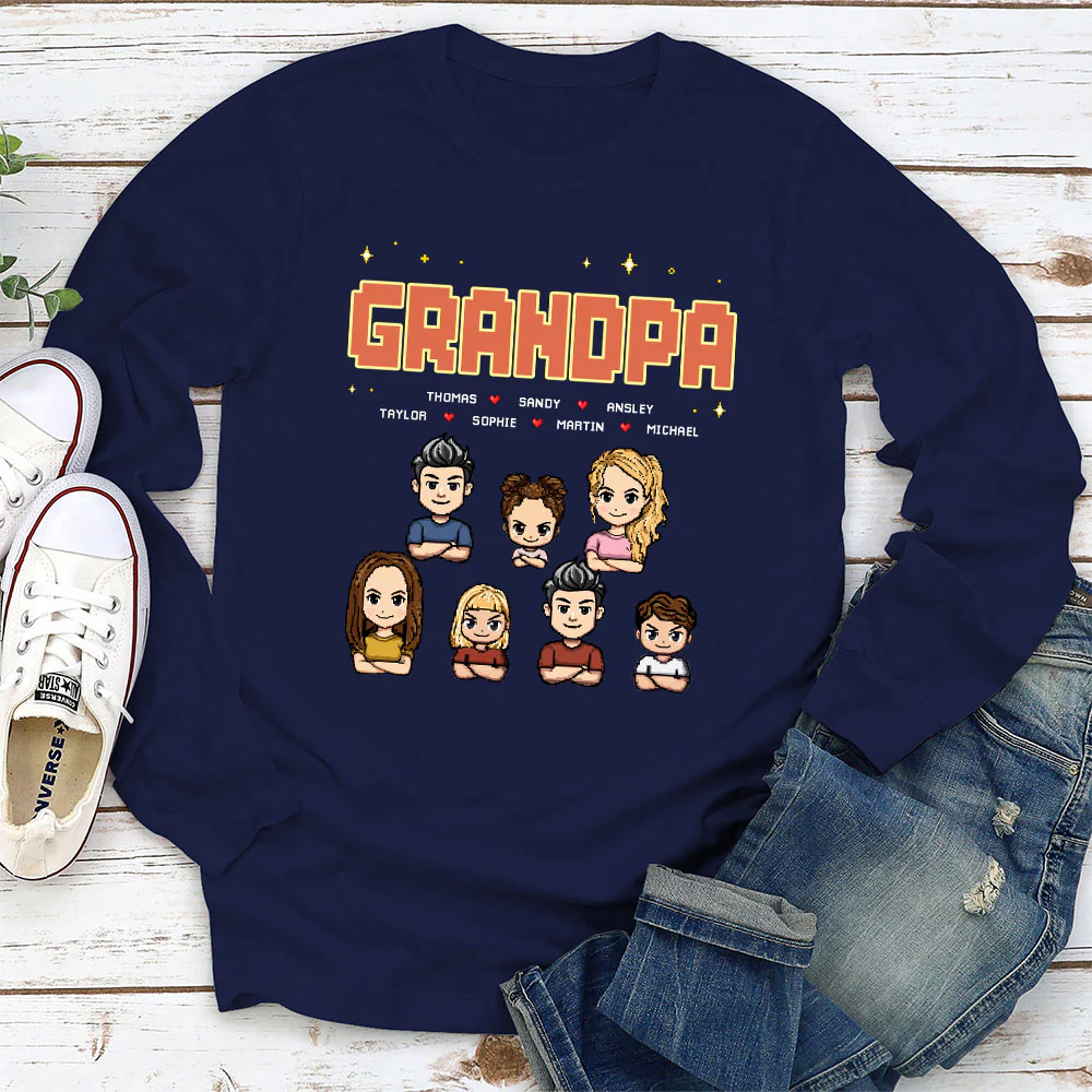 Awesome Papa - Personalized Custom Shirt - Image 3