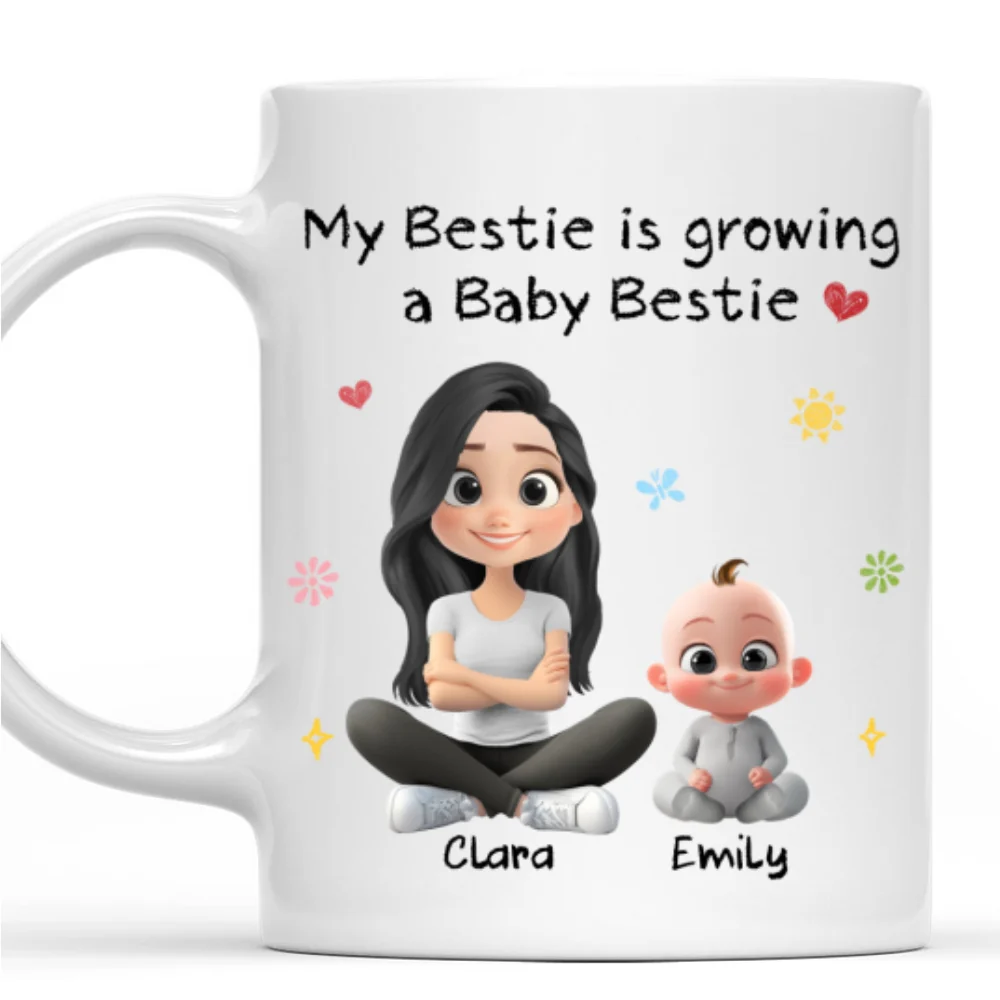 Baby Bestie - Personalized Custom Coffee Mug - Image 7