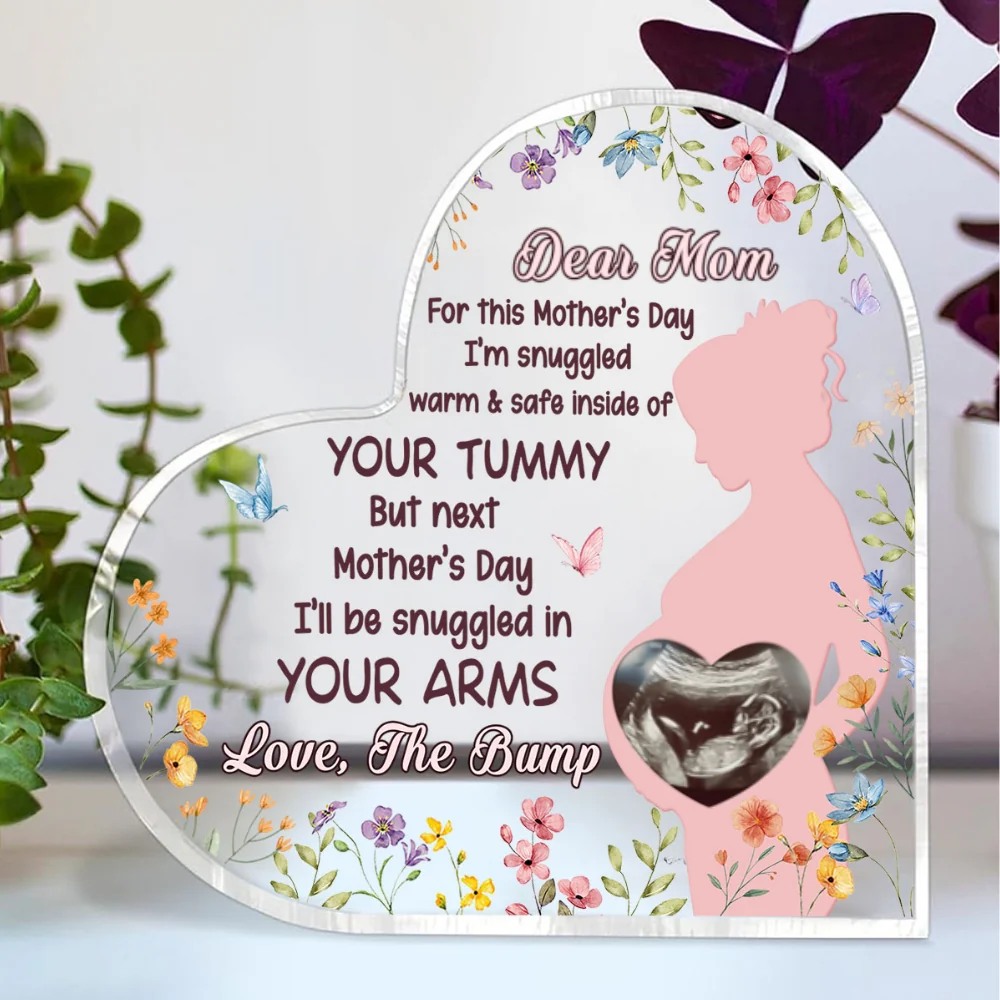Baby Bump - Personalized Custom Acrylic Plaque - Image 5