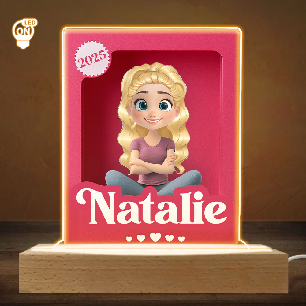 Baby Cute Figure - Personalized Custom LED Light - Image 2