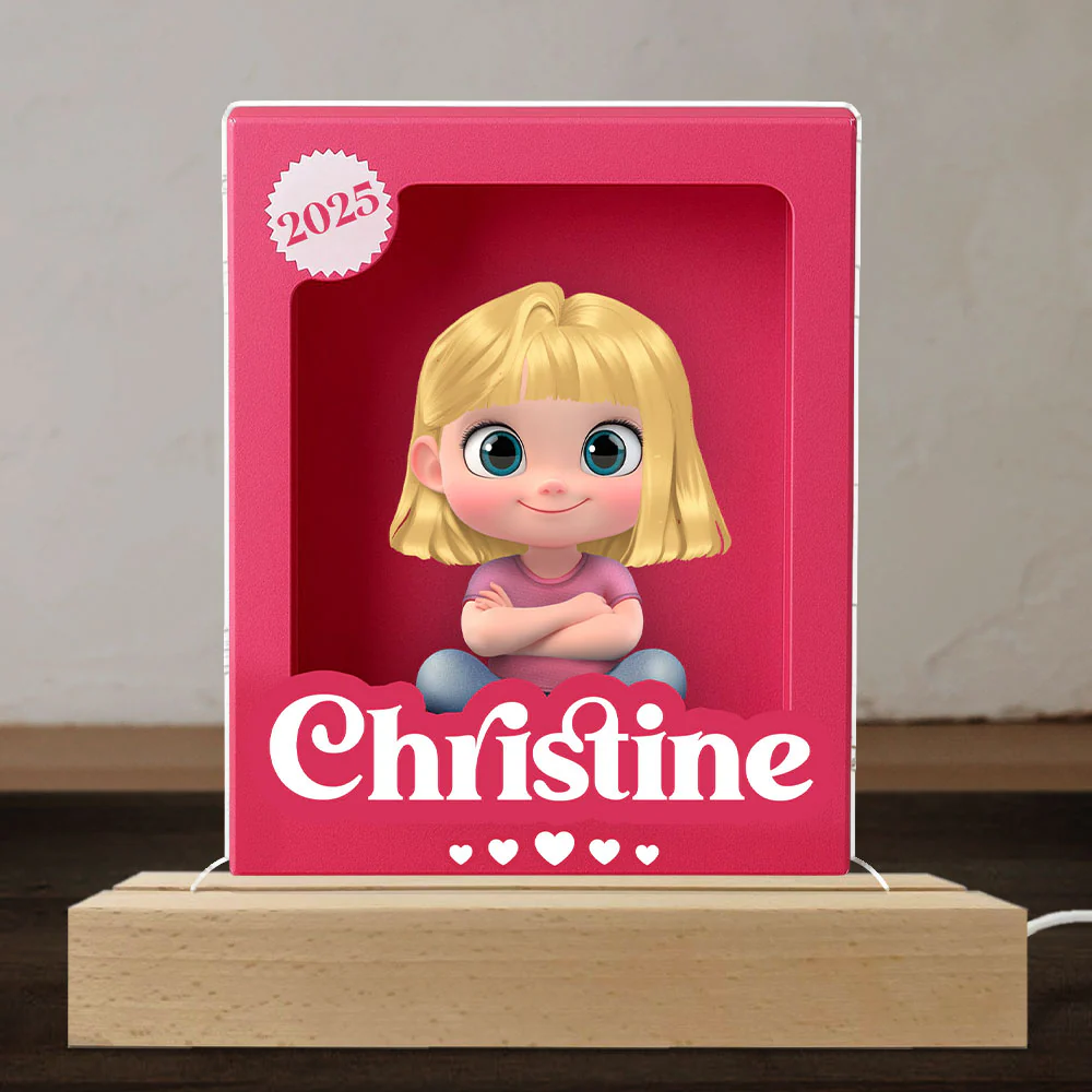 Baby Cute Figure - Personalized Custom LED Light - Image 5