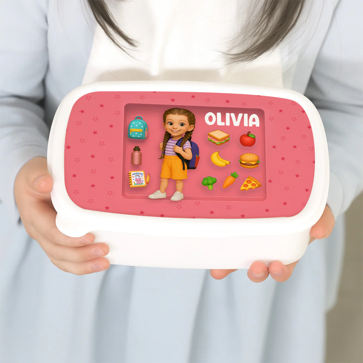 Back To School - Personalized Custom Lunch Box - Image 2