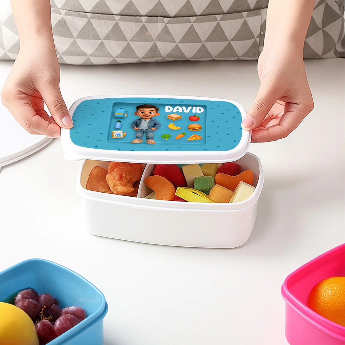 Back To School - Personalized Custom Lunch Box - Image 3