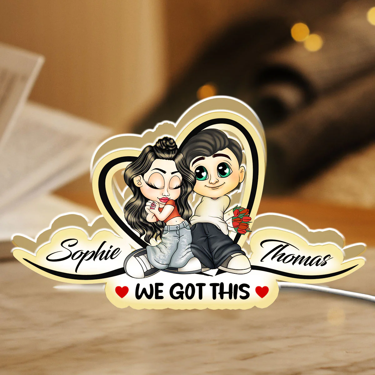 Back To The Twenties - Personalized Custom Light Box