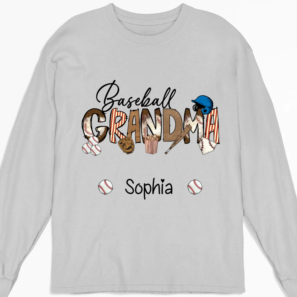 Baseball Mama - Personalized Custom Shirt - Image 12