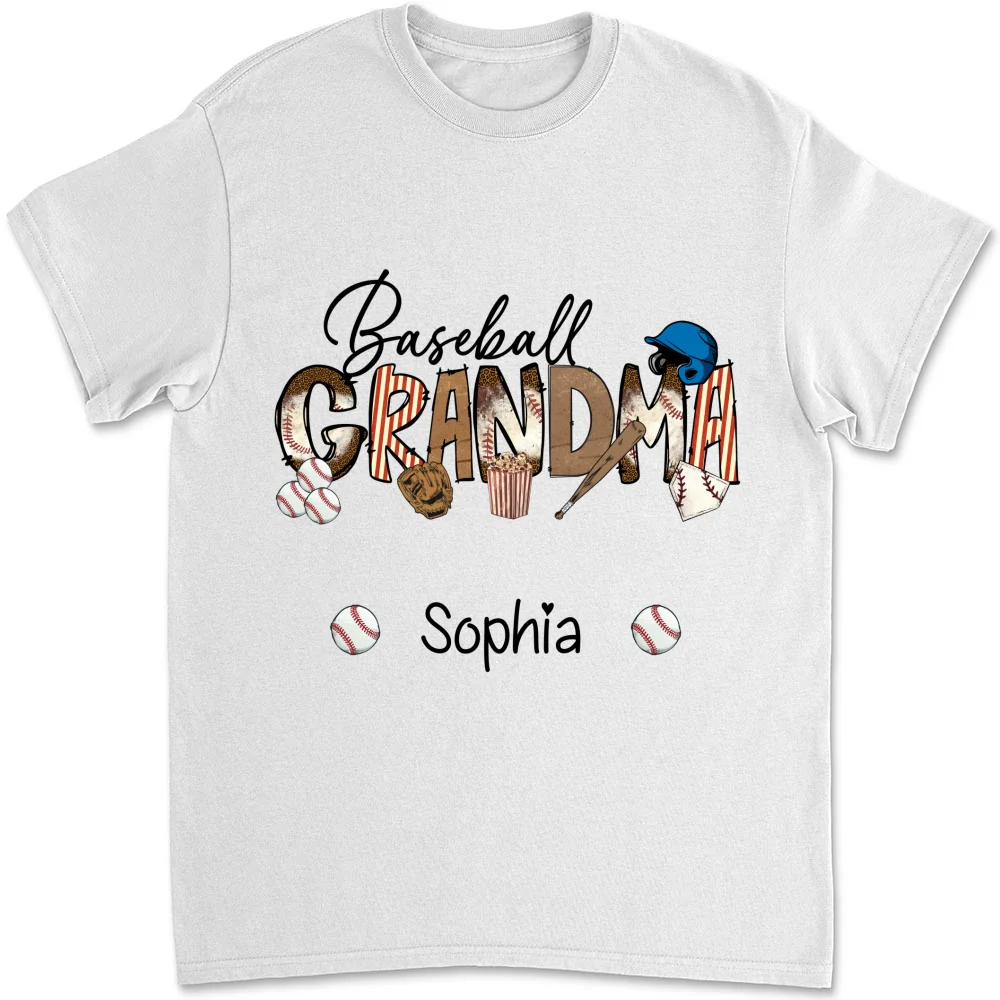 Baseball Mama - Personalized Custom Shirt - Image 6