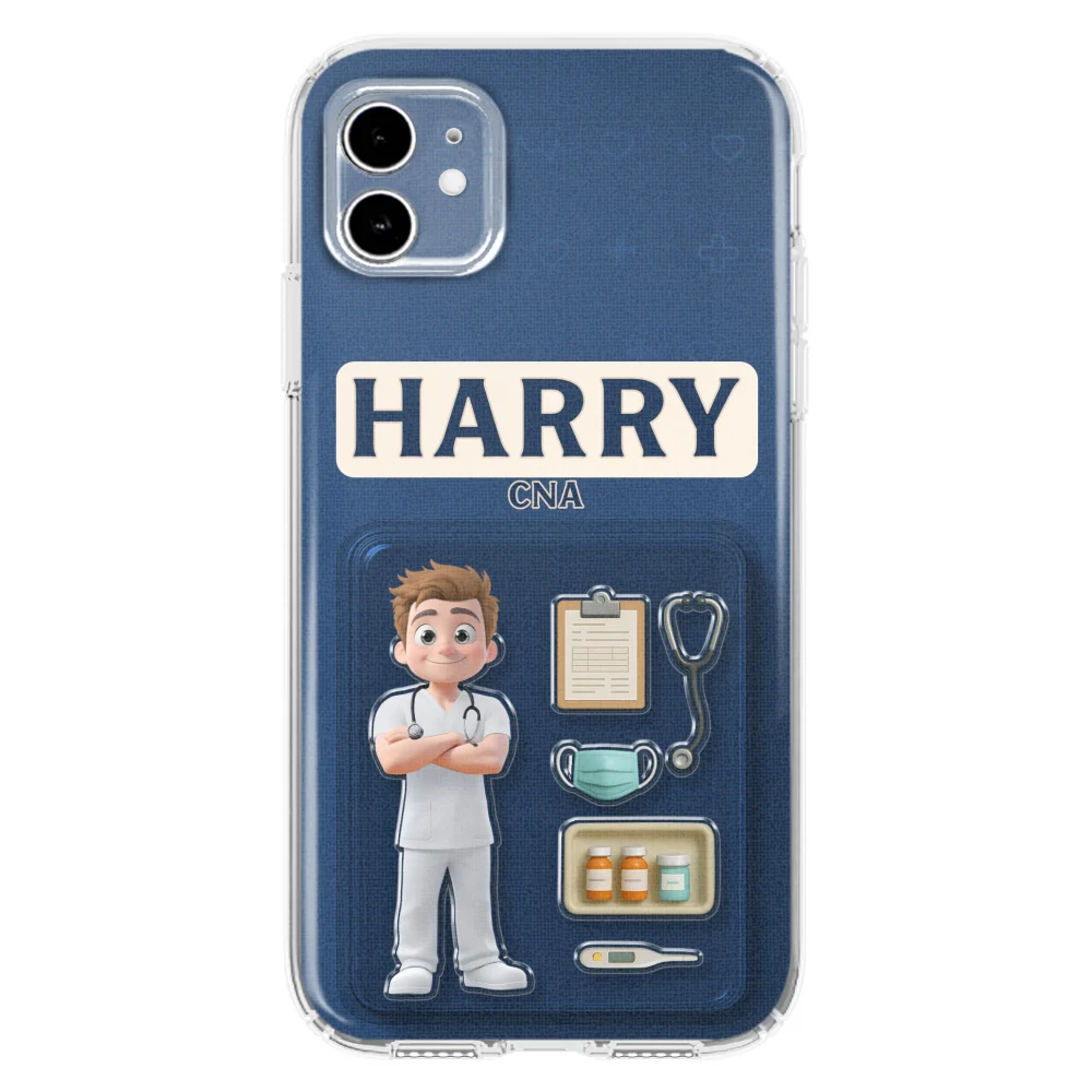 Be The Nurse You Would Want As A Patient Figure - Personalized Custom Phone Case - Image 10