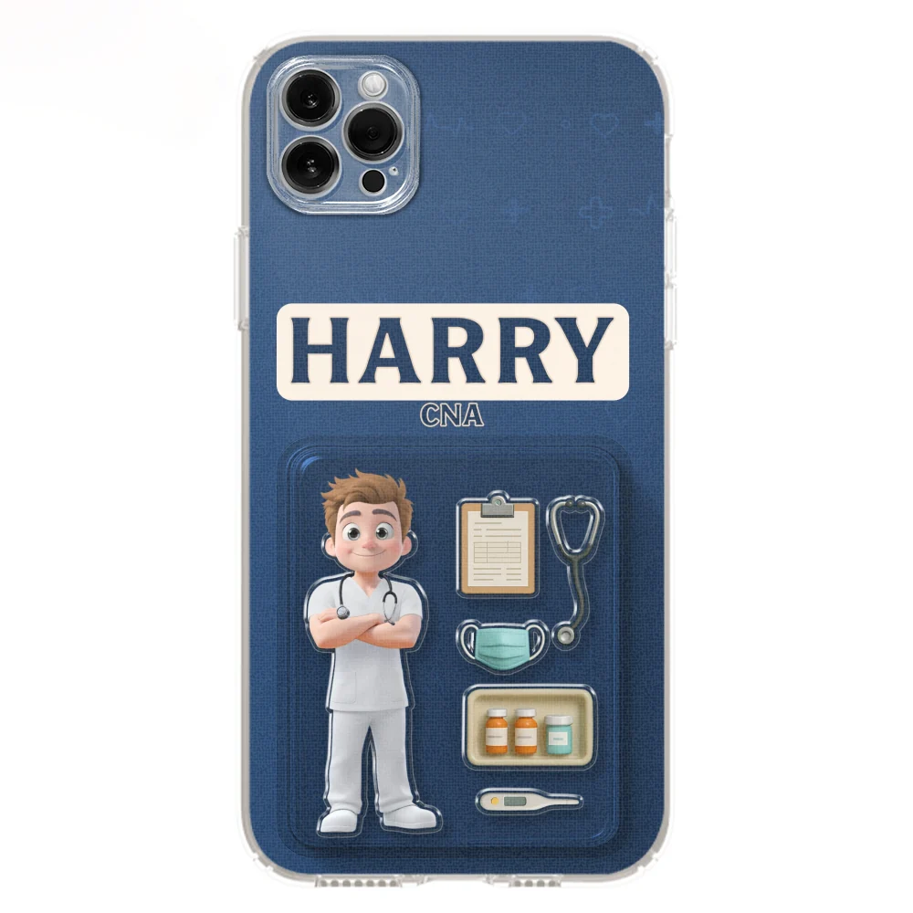 Be The Nurse You Would Want As A Patient Figure - Personalized Custom Phone Case - Image 11
