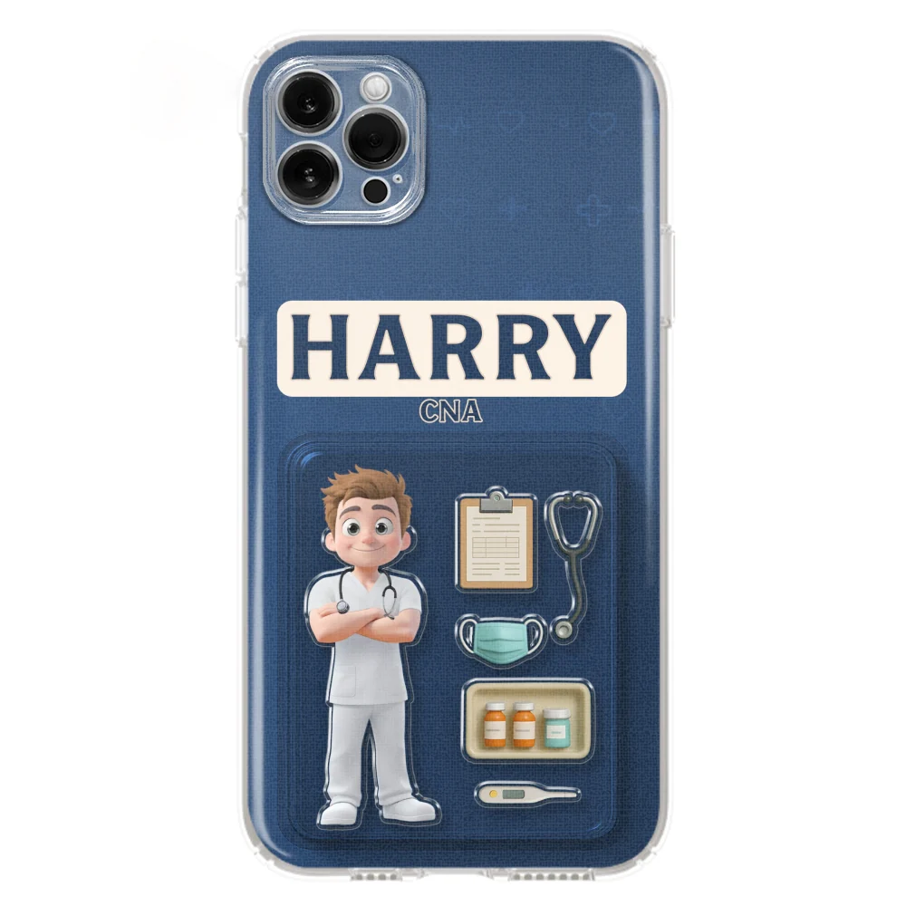 Be The Nurse You Would Want As A Patient Figure - Personalized Custom Phone Case - Image 14