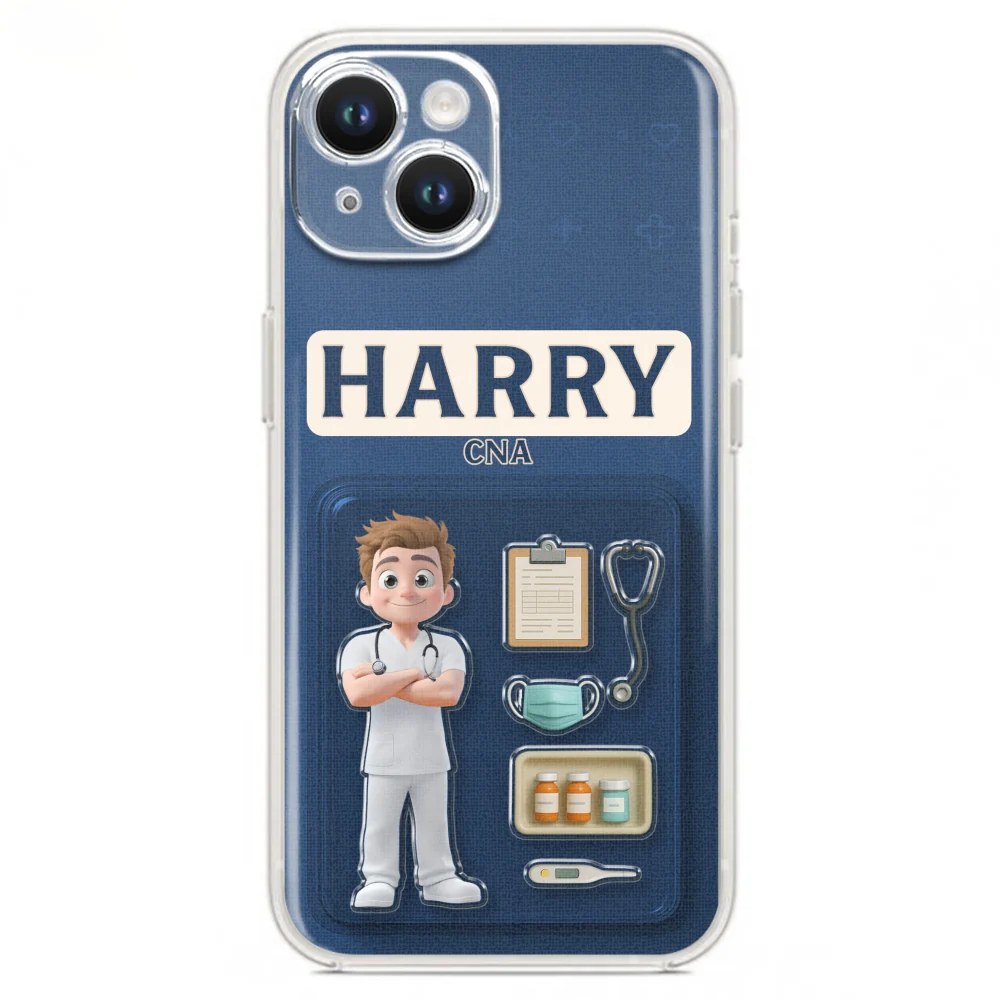 Be The Nurse You Would Want As A Patient Figure - Personalized Custom Phone Case - Image 16