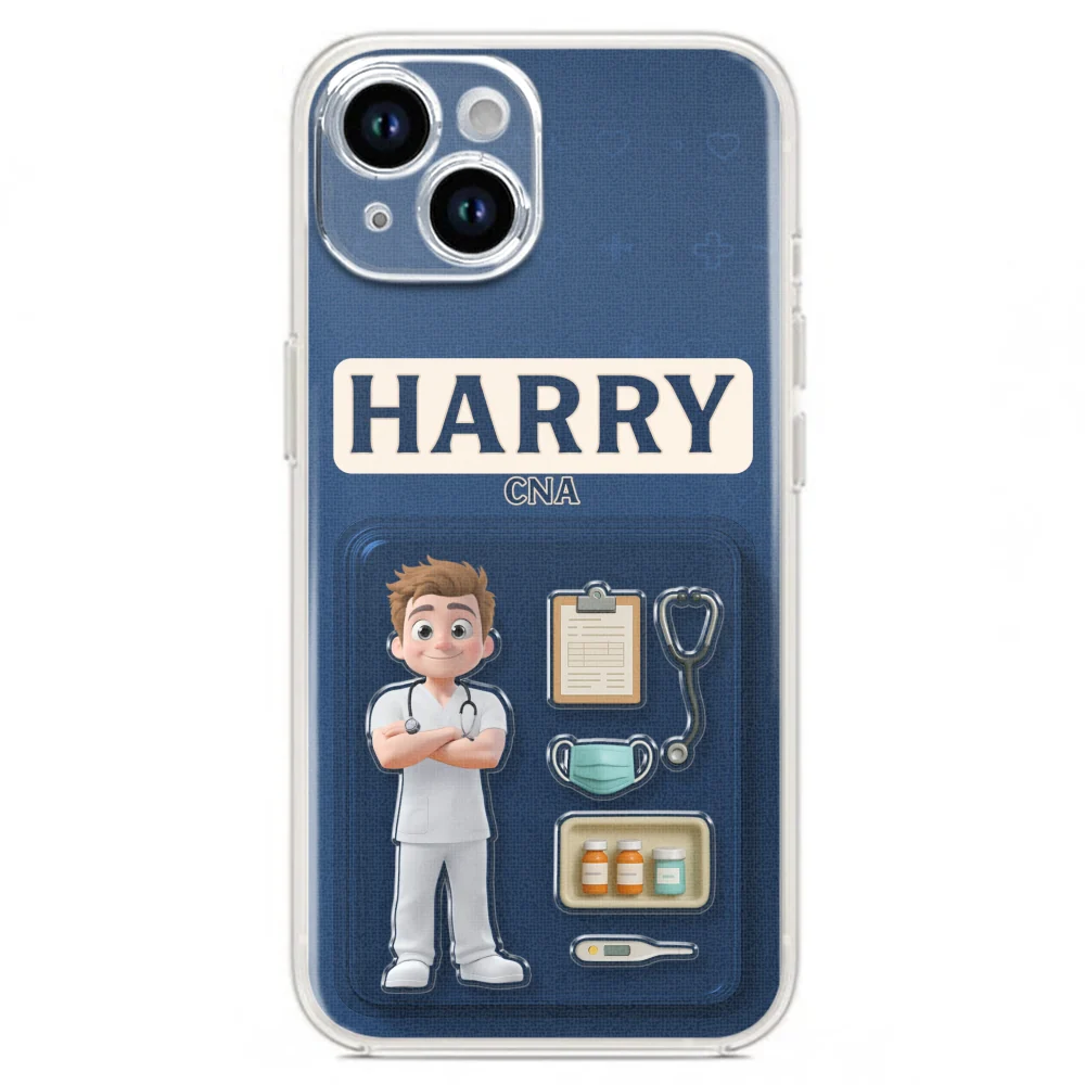 Be The Nurse You Would Want As A Patient Figure - Personalized Custom Phone Case - Image 17