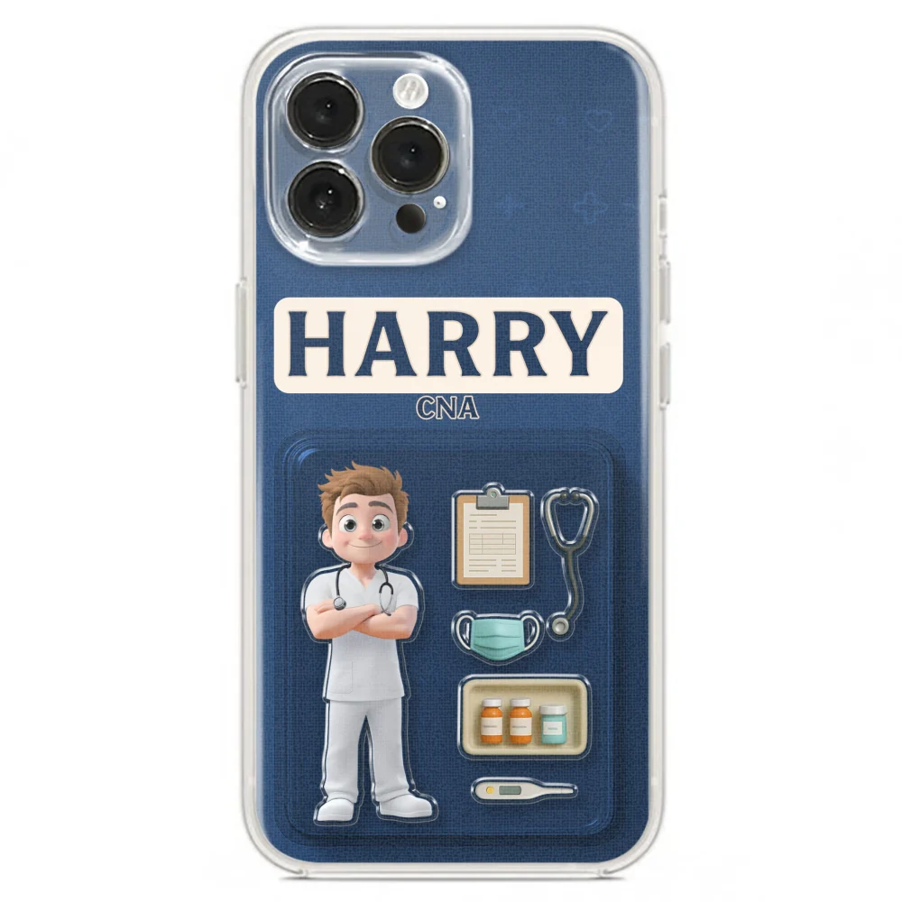 Be The Nurse You Would Want As A Patient Figure - Personalized Custom Phone Case - Image 19