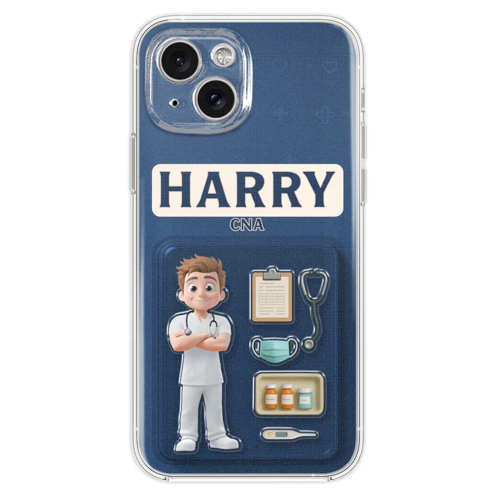 Be The Nurse You Would Want As A Patient Figure - Personalized Custom Phone Case - Image 20