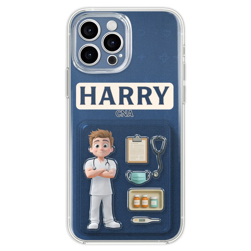 Be The Nurse You Would Want As A Patient Figure - Personalized Custom Phone Case - Image 21