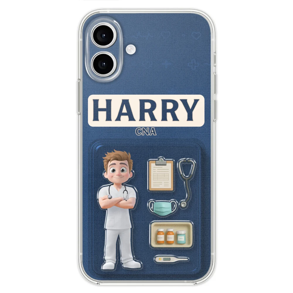 Be The Nurse You Would Want As A Patient Figure - Personalized Custom Phone Case - Image 25