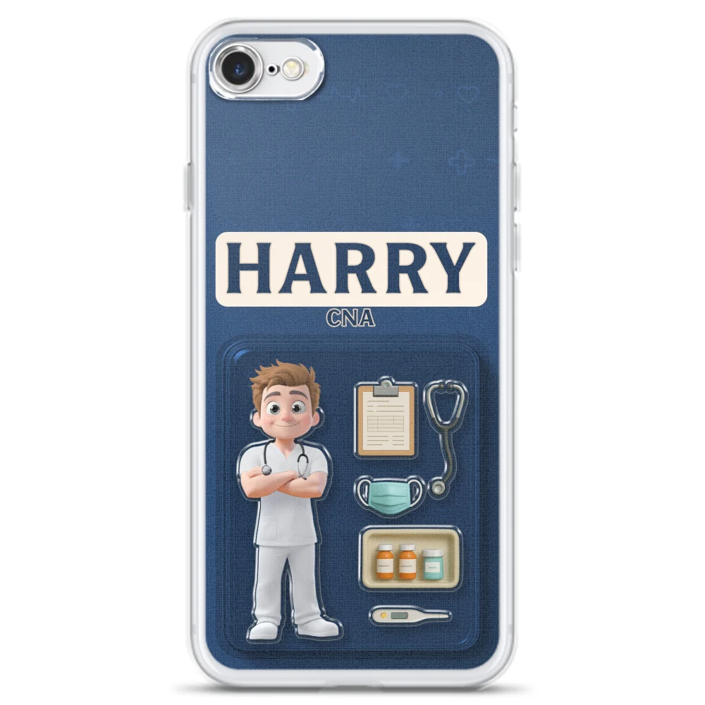 Be The Nurse You Would Want As A Patient Figure - Personalized Custom Phone Case - Image 5