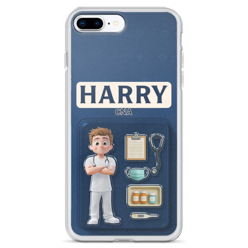 Be The Nurse You Would Want As A Patient Figure - Personalized Custom Phone Case - Image 6