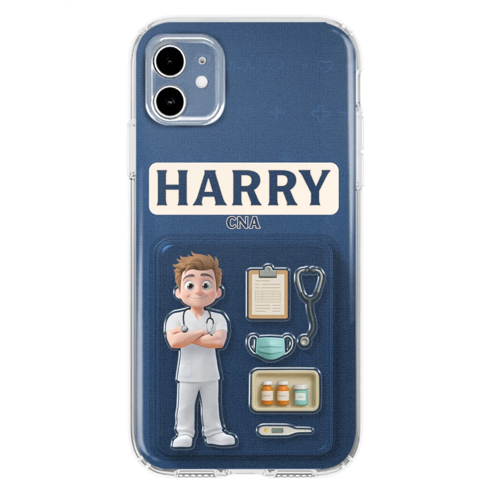 Be The Nurse You Would Want As A Patient Figure - Personalized Custom Phone Case - Image 7