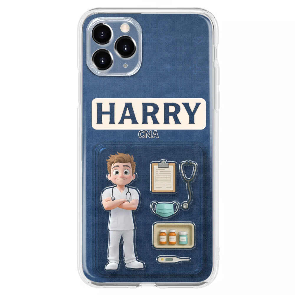 Be The Nurse You Would Want As A Patient Figure - Personalized Custom Phone Case - Image 9