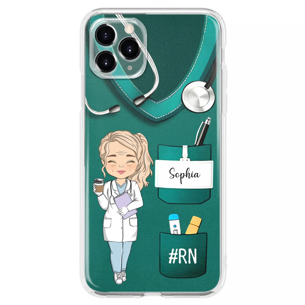 Be The Nurse You Would Want As A Patient - Personalized Custom Phone Case - Image 10