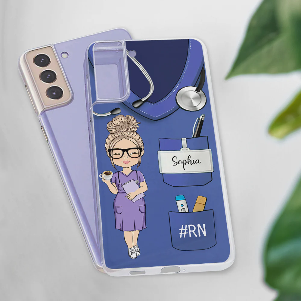 Be The Nurse You Would Want As A Patient - Personalized Custom Phone Case - Image 5
