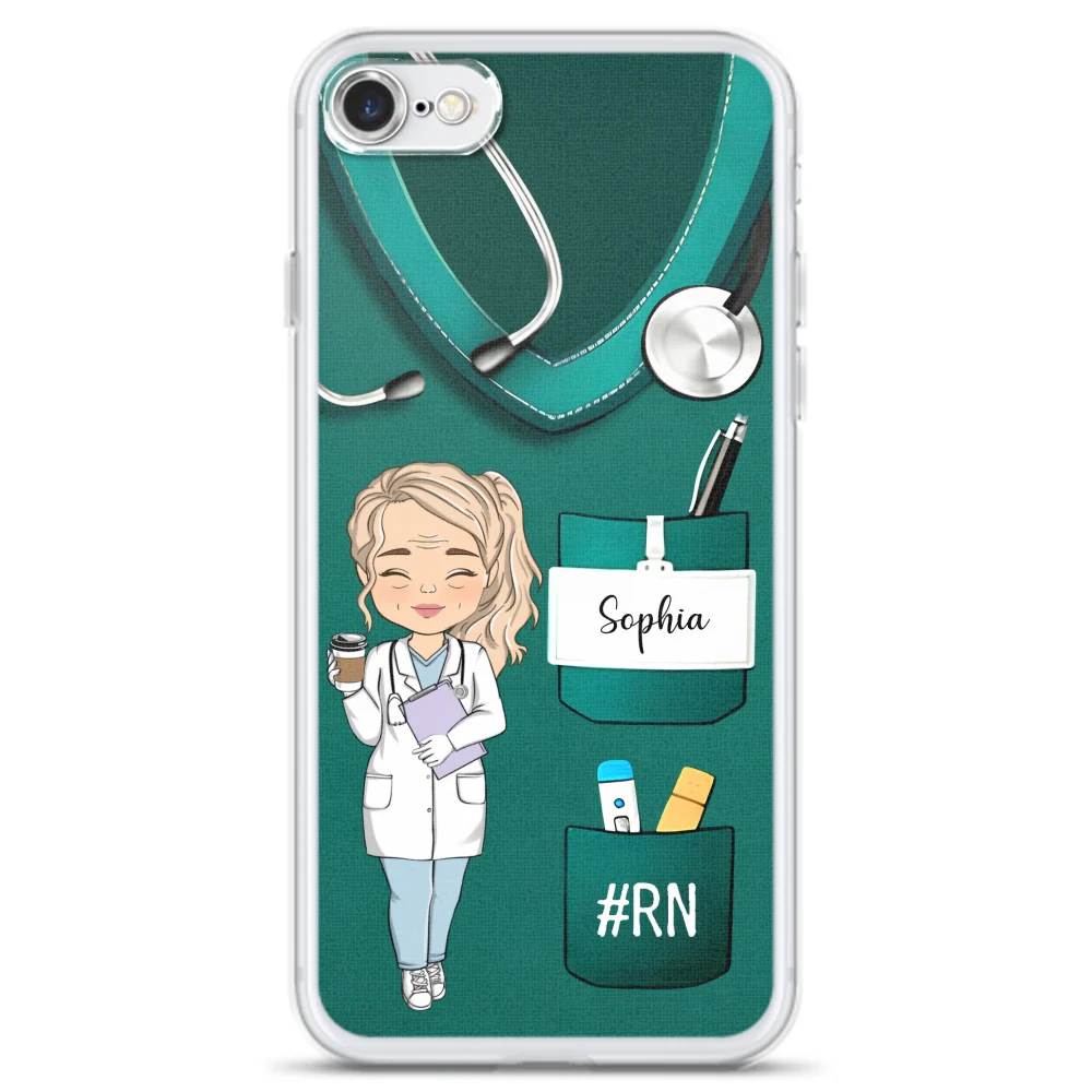 Be The Nurse You Would Want As A Patient - Personalized Custom Phone Case - Image 6