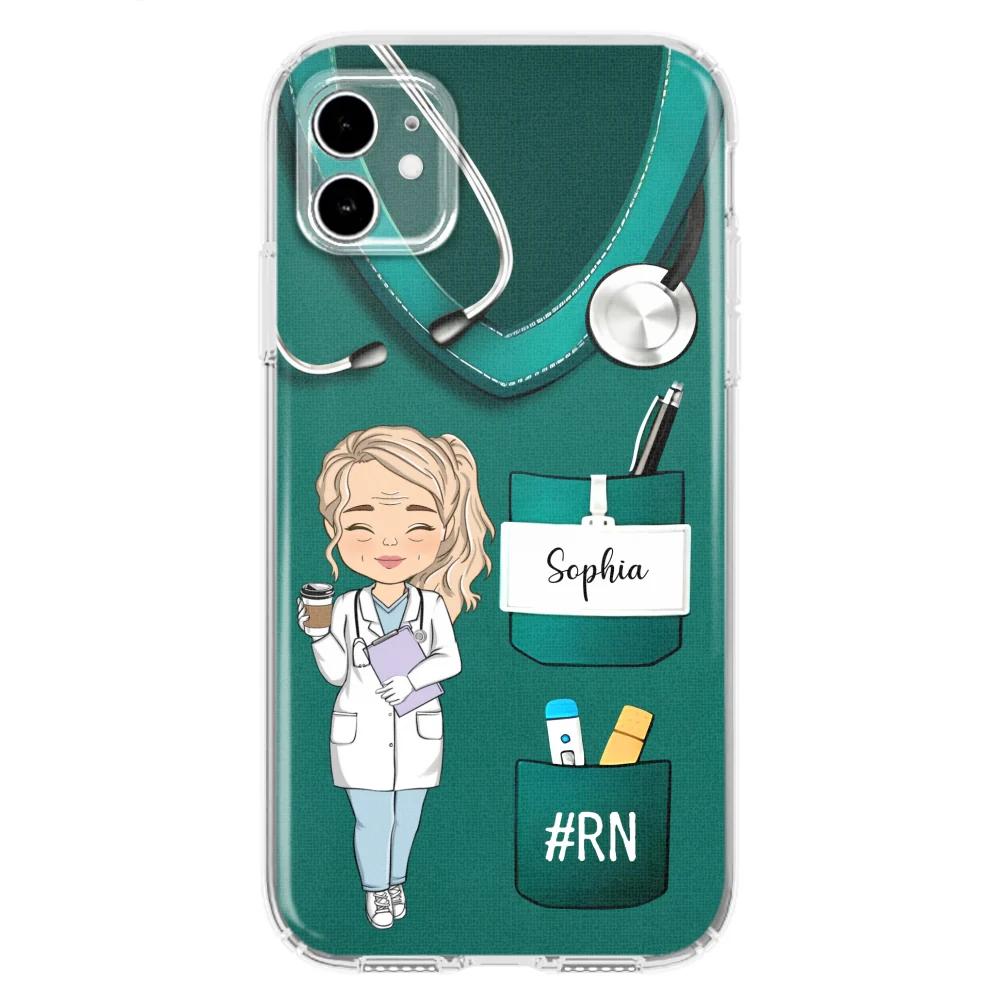 Be The Nurse You Would Want As A Patient - Personalized Custom Phone Case - Image 8