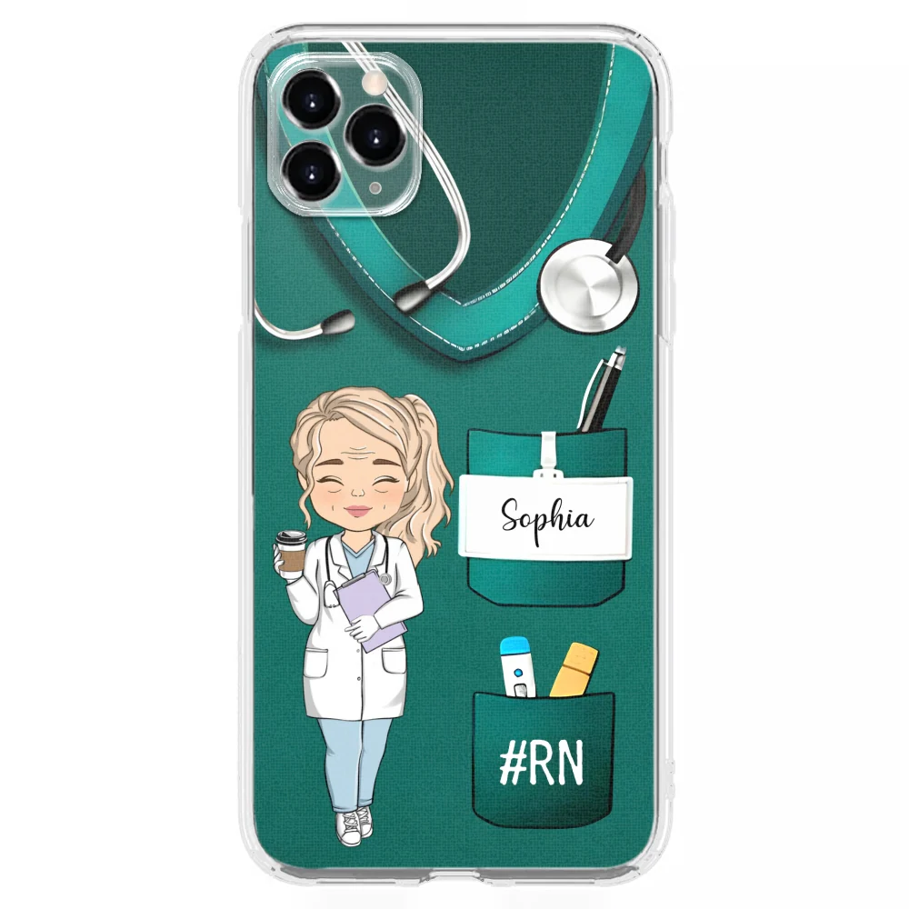 Be The Nurse You Would Want As A Patient - Personalized Custom Phone Case - Image 9