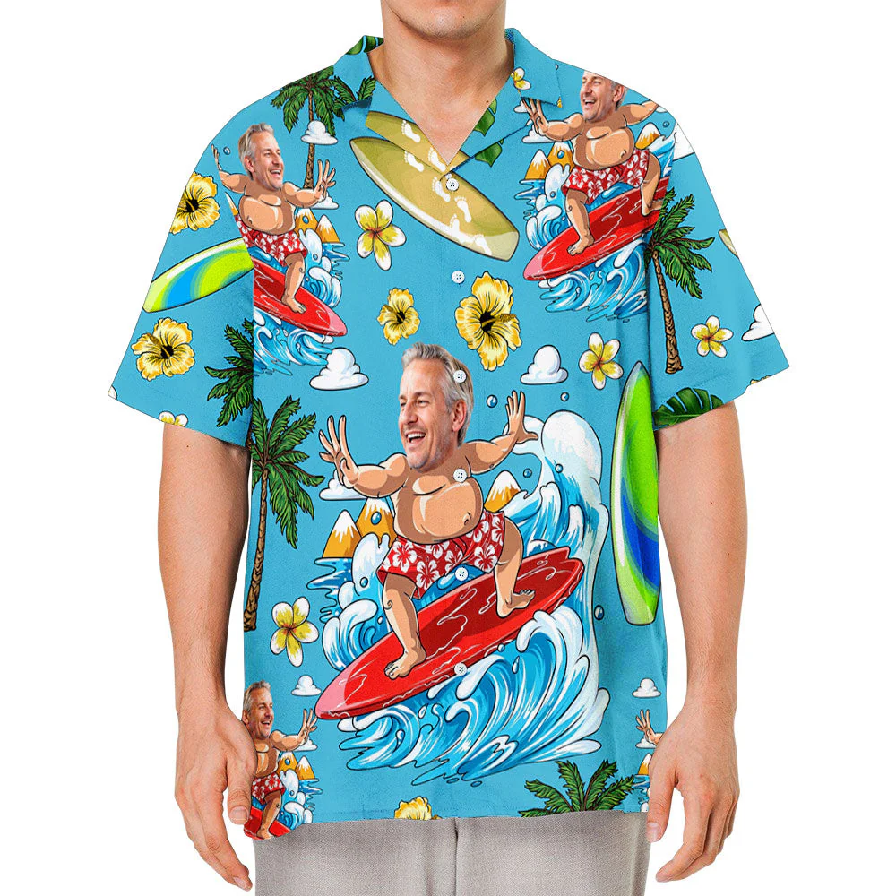 Beach Vibes Only - Personalized Custom Hawaiian Shirt - Image 4