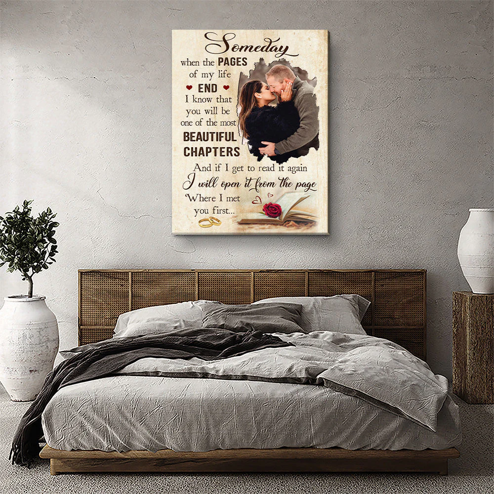 Beautiful Chapters 2 - Personalized Custom Photo Canvas - Image 3