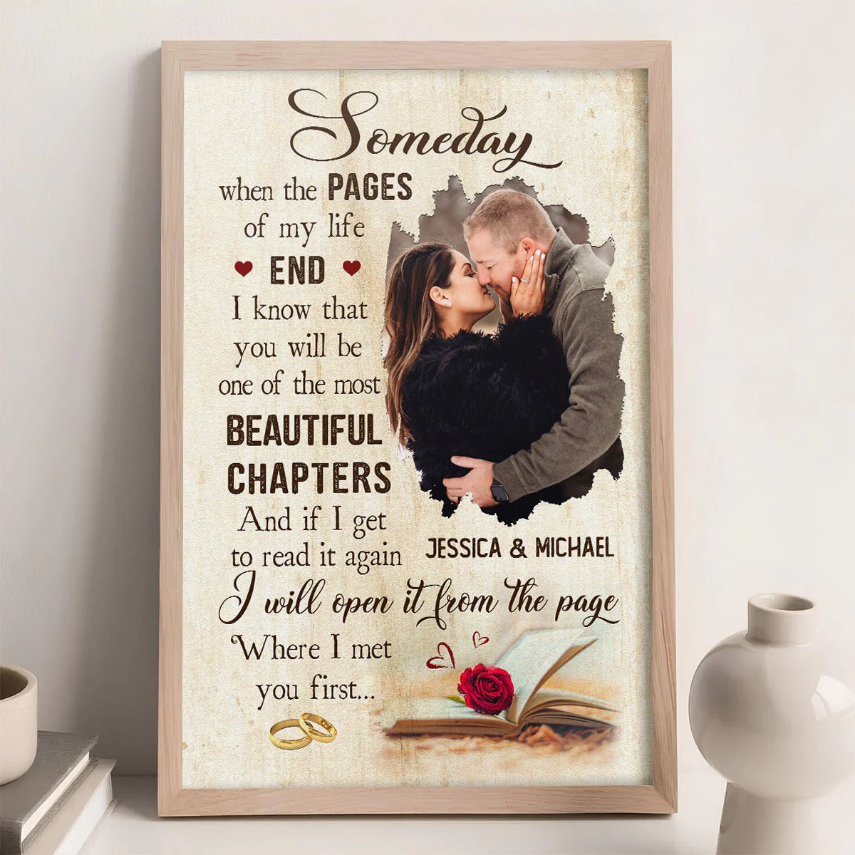 Beautiful Chapters - Personalized Custom Poster - Image 2