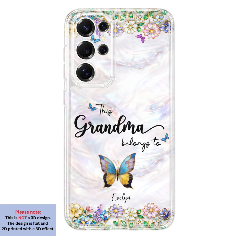 Beautiful Floral Grandma - Personalized Custom 3D Inflated Effect Phone Case - Image 35