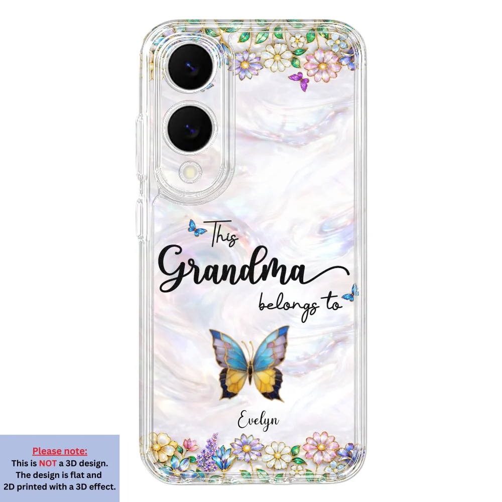 Beautiful Floral Grandma - Personalized Custom 3D Inflated Effect Phone Case - Image 37