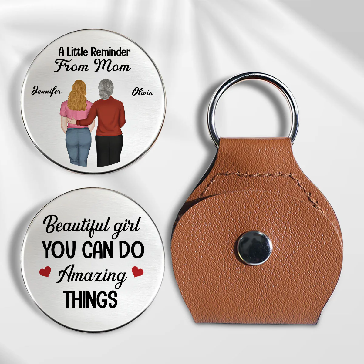 Beautiful Girl - Personalized Custom Pocket Hug