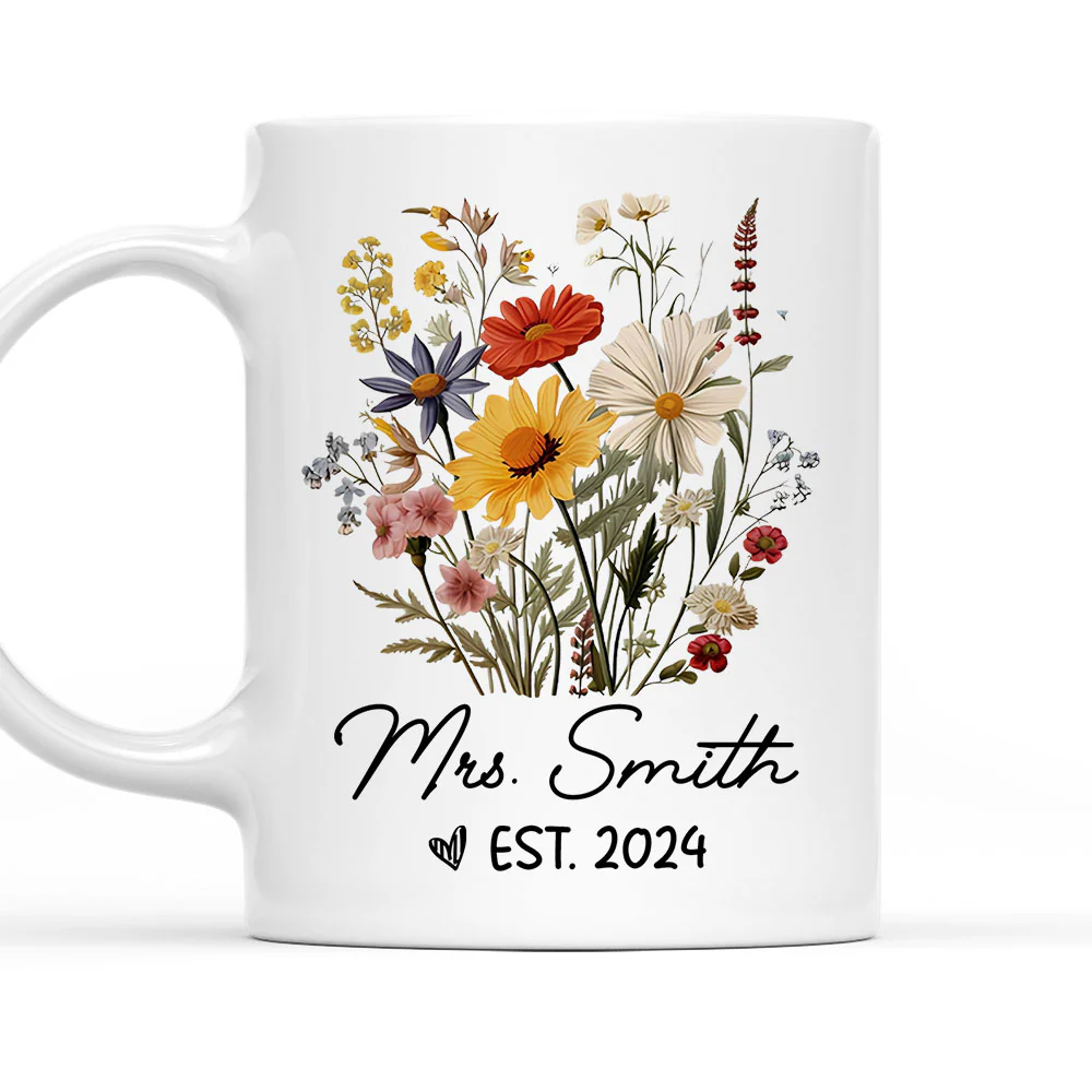 Became Mr. and Mrs - Personalized Custom Coffee Mug